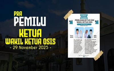 Segera Dilaksanakan Pemilihan Ketua OSIS Tahun Ajaran 2025/2026